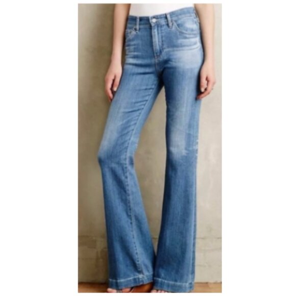 Ag Adriano Goldschmied The Janis High Rise Flare Jeans - Picture 1 of 10